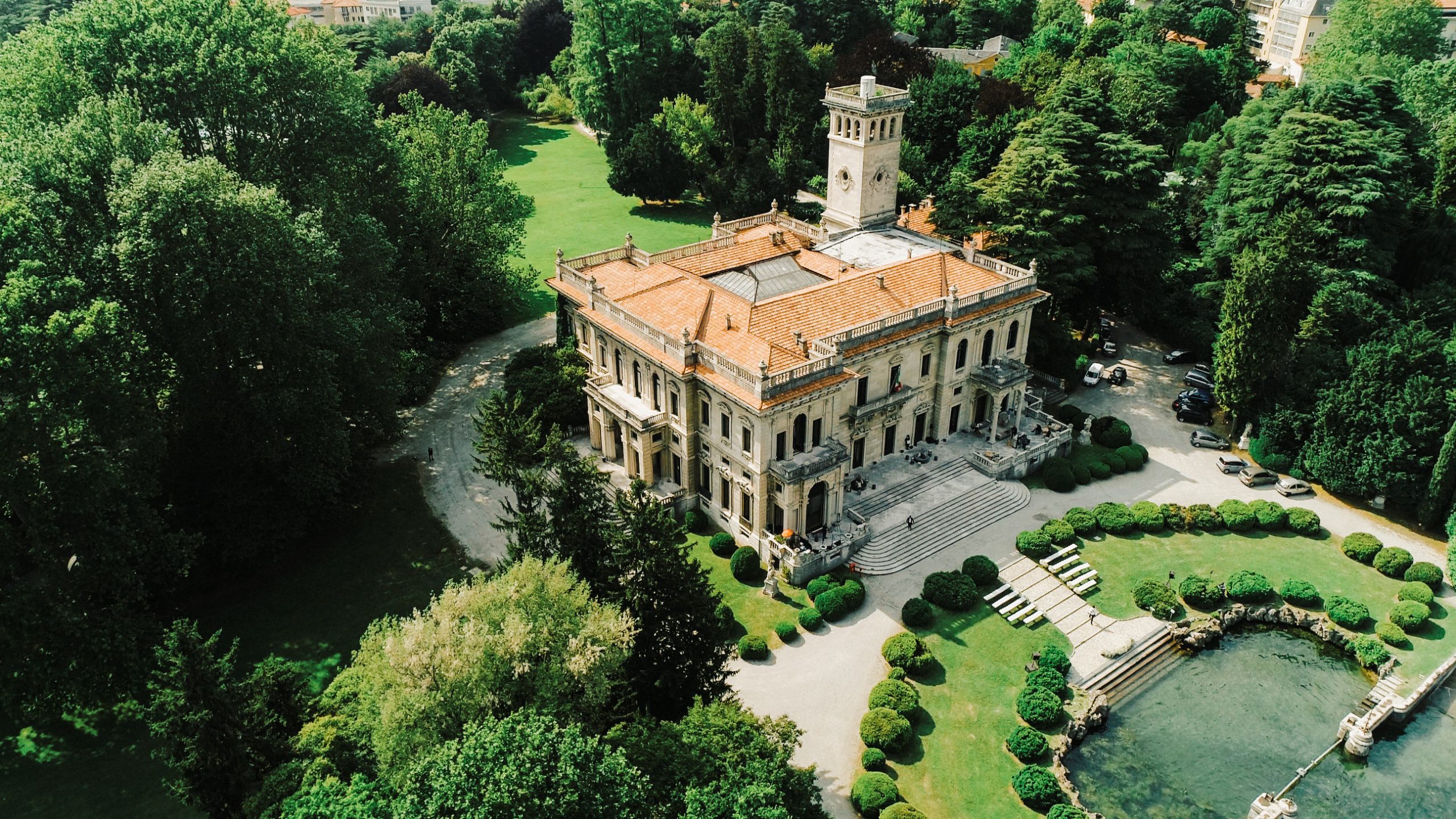 Villa Erba wedding venue in Cernobbio, Lake Como